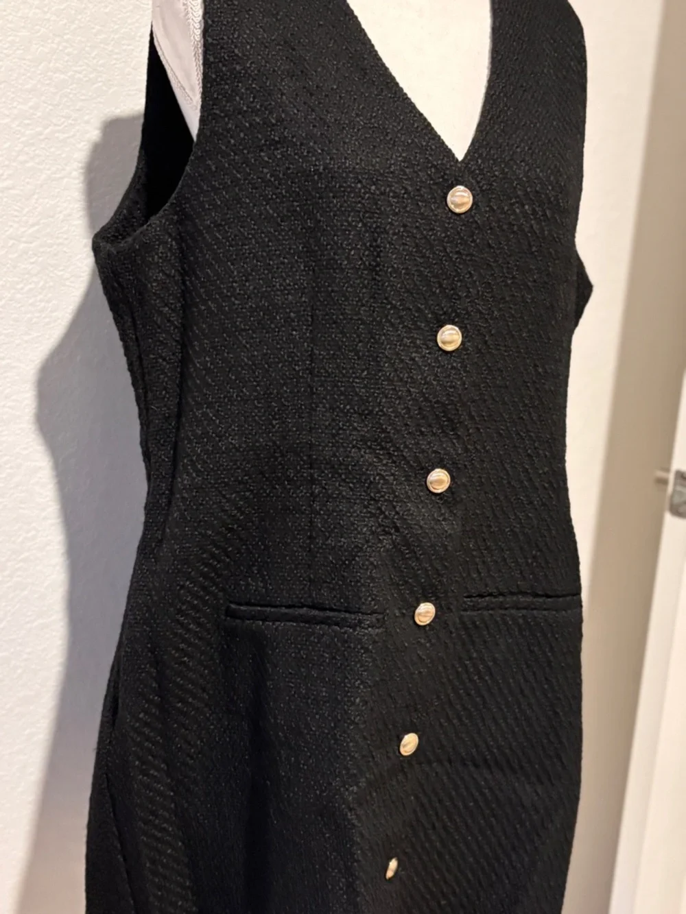 ABERCROMBIE AND FITCH
Mara Tweed Vest Mini Dress sz XL - Picture 4 of 6